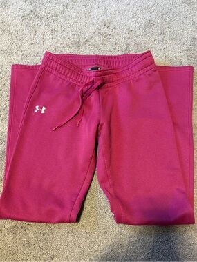 Under Armour Hot Pink Women's Fleece Sweatpants